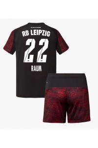 RB Leipzig David Raum #22 Babyklær Tredje Fotballdrakt til barn 2025-26 Korte ermer (+ Korte bukser)